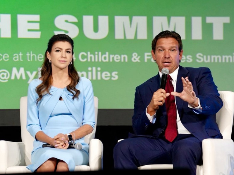Gobernador y Primera Dama de Florida en conferencia de Familia y Niños