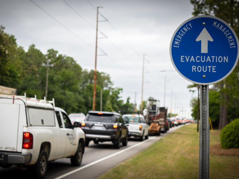 Rutas de evacuación