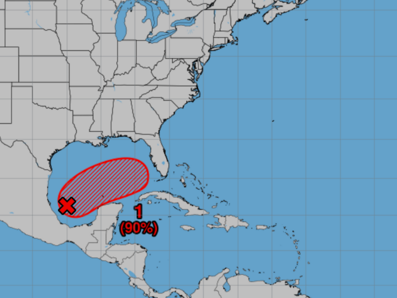 Posible desarrollo de tormenta tropical